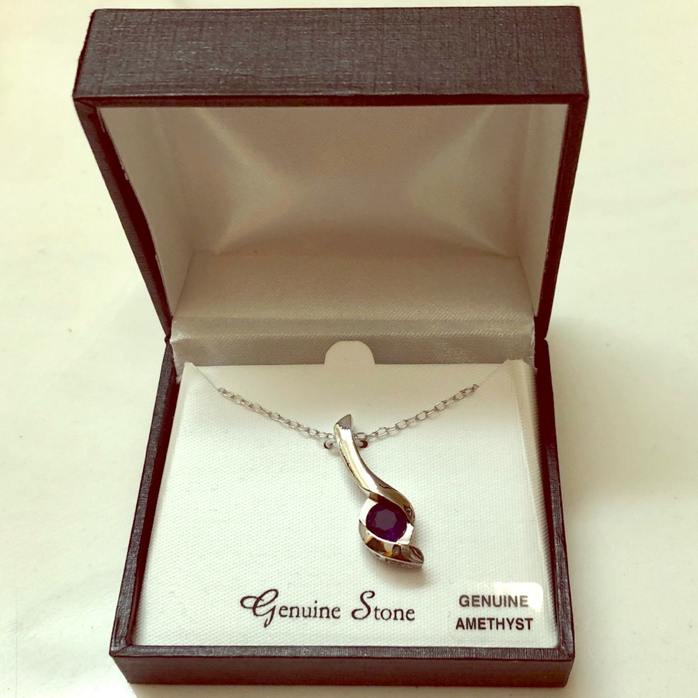 Amethyst necklace